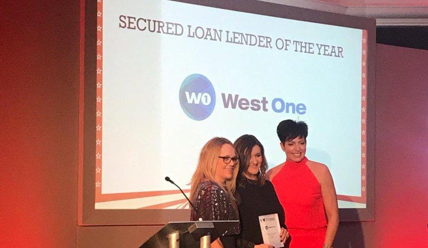 West One win Secured Loan Lender of the Year at Crystal Ball 2020